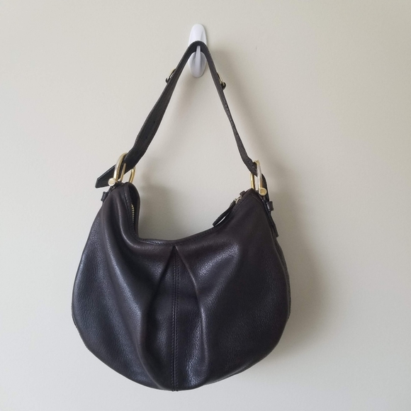 Vintage Burberry leather shoulder bag - Picture 10 of 12